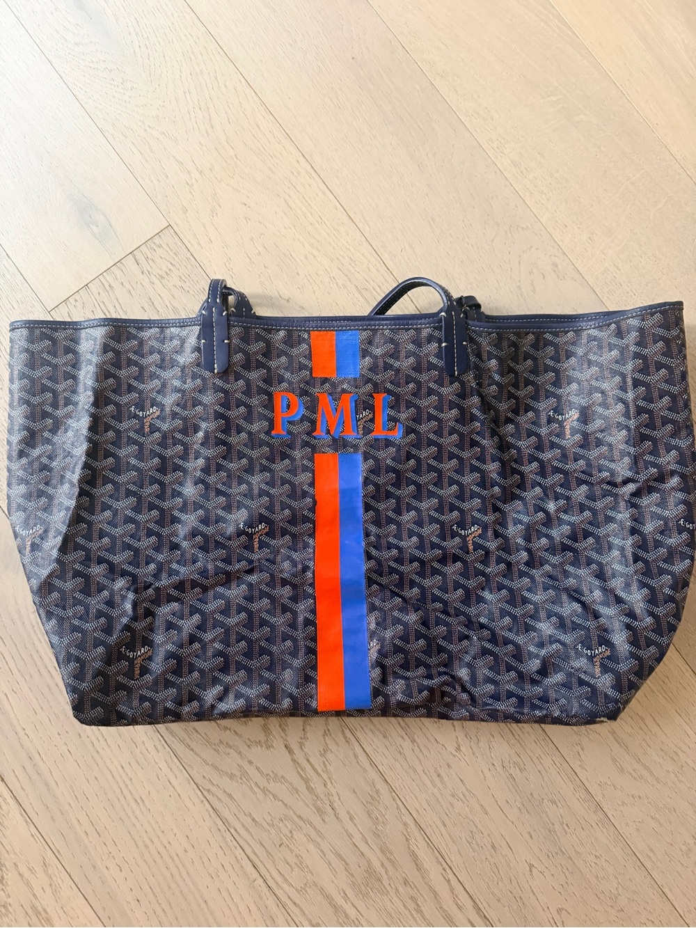 PML Monogram Goyard Tote